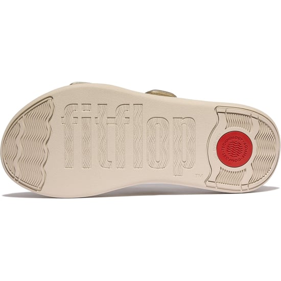 Fitflop F-Mode Go Polyurethane Women's Platino Sandals - Image 2
