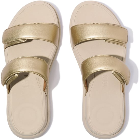 Fitflop F-Mode Go Polyurethane Women's Platino Sandals - Image 3