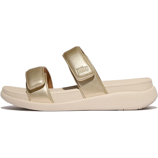 Fitflop F-Mode Go Polyurethane Women's Platino Sandals - Image 4