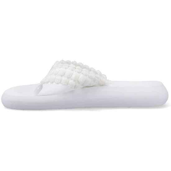 Rocket Dog Spotlight Atom Textile Women's White Flip Flops - Image 4