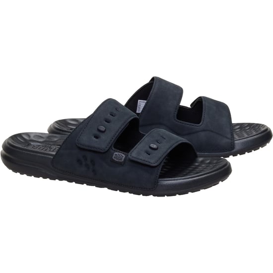HEYDUDE Wave 2 Strap Polyurethaan Heren Zwart/Zwarte Sandalen - Image 3
