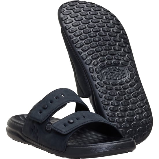 HEYDUDE Wave 2 Strap Polyurethaan Heren Zwart/Zwarte Sandalen - Image 4