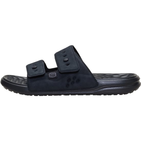 HEYDUDE Wave 2 Strap Polyurethaan Heren Zwart/Zwarte Sandalen - Image 6