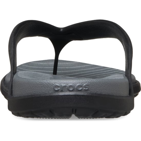 Crocs Coast Polyurethane Men's Black/Slate Grey Flip Flops - Image 2