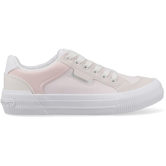 Rocket Dog Cheery Blocked Lyon Textiel Dames Lichtgekleurde Sneakers - Image 5