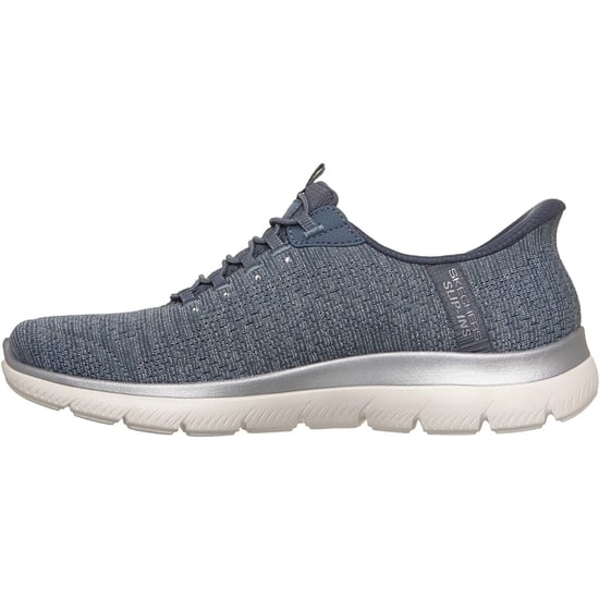 Skechers Arch Fit Summits - Soft Shimmer Textiel Dames Slate Sneakers - Image 4