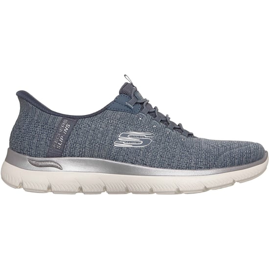 Skechers Arch Fit Summits - Soft Shimmer Textiel Dames Slate Sneakers - Image 5