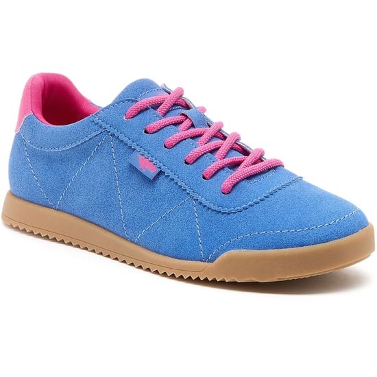 Rocket Dog Bertie Pella Textiel Dames Blauwe Sneakers - Image 1