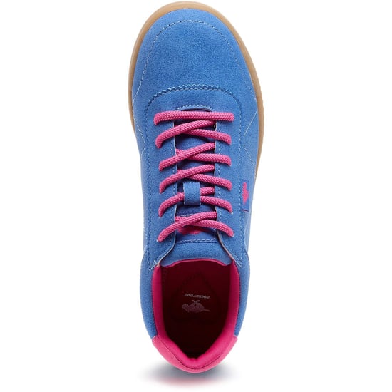 Rocket Dog Bertie Pella Textiel Dames Blauwe Sneakers - Image 5