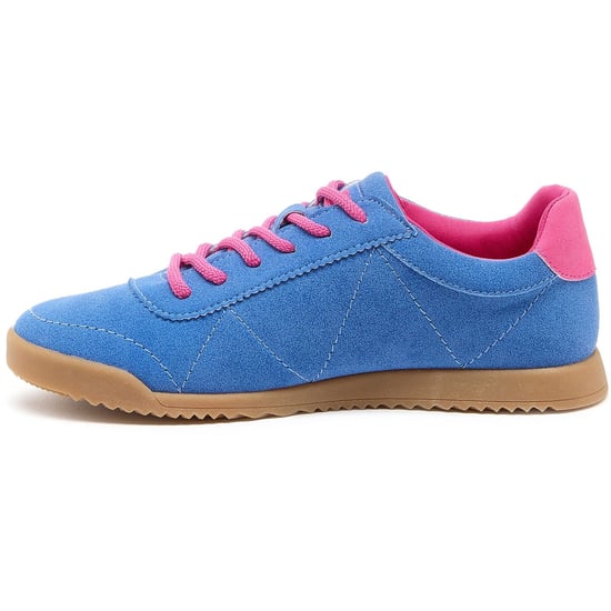 Rocket Dog Bertie Pella Textiel Dames Blauwe Sneakers - Image 6