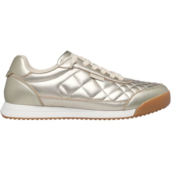Skechers BOBS Billie Wild Comfort Polyurethane Women's Gold Trainers - Image 1