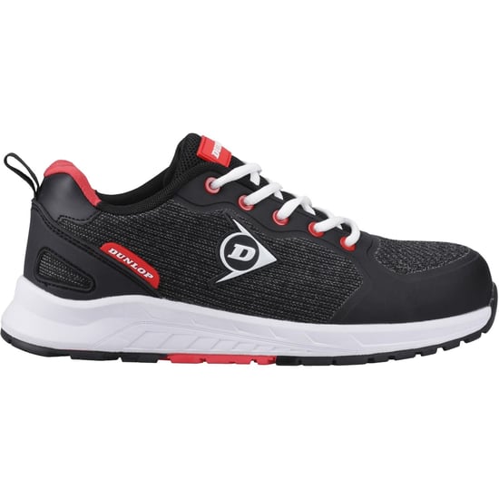 Dunlop T-Max Textile Men's Black/Red Safety Trainers - Image 5