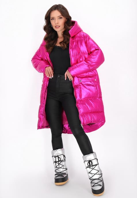 Faina jas vrouwen Fuchsia roze - Image 2