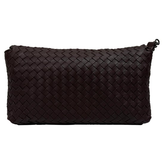 Bottega Veneta Intrecciato Flap Schoudertas in Bordeauxleer - Image 4