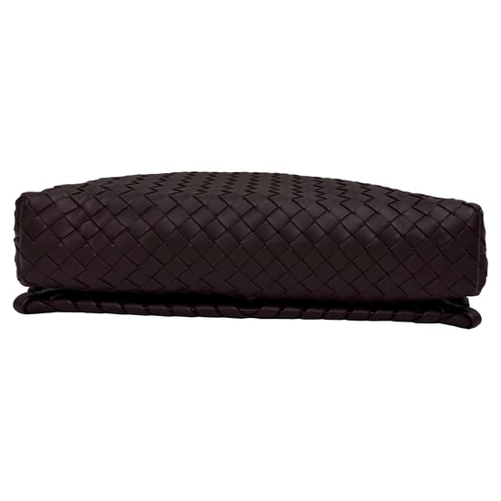 Bottega Veneta Intrecciato Flap Schoudertas in Bordeauxleer - Image 5