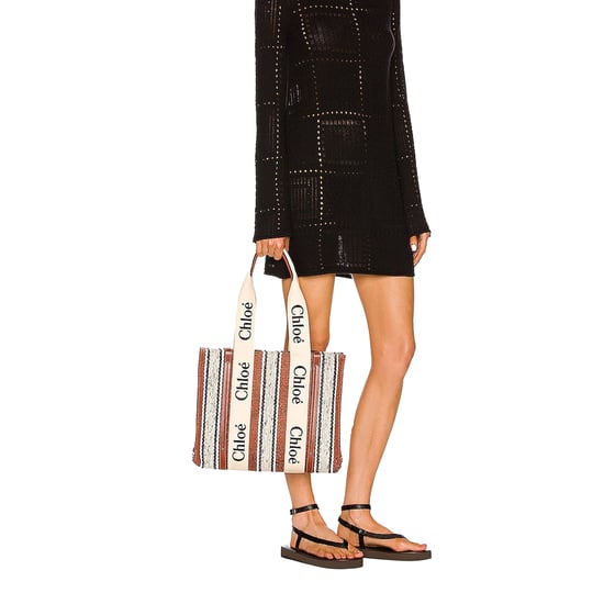 Chloé Medium Woody Tote Bag - Image 4