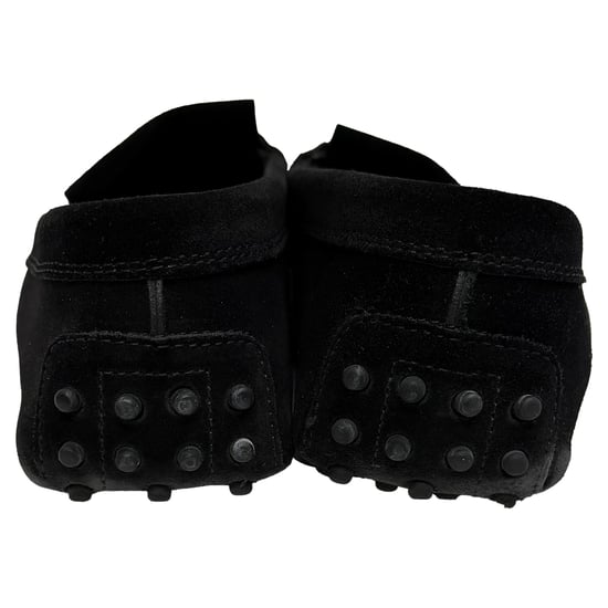 Tod's Fransade Gommino Körskor i Svart Mocka - Image 3