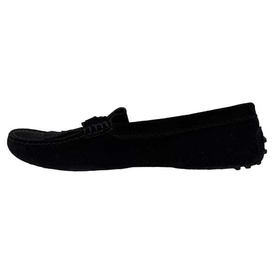 Tod's Fransade Gommino Körskor i Svart Mocka - Image 4