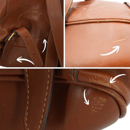Gucci Leren Rugzak Bamboe - Image 4