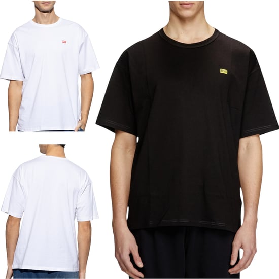 Diesel Mens T-Boxt-R30 T-Shirt Cotton Relaxed Summer Tee - Image 2