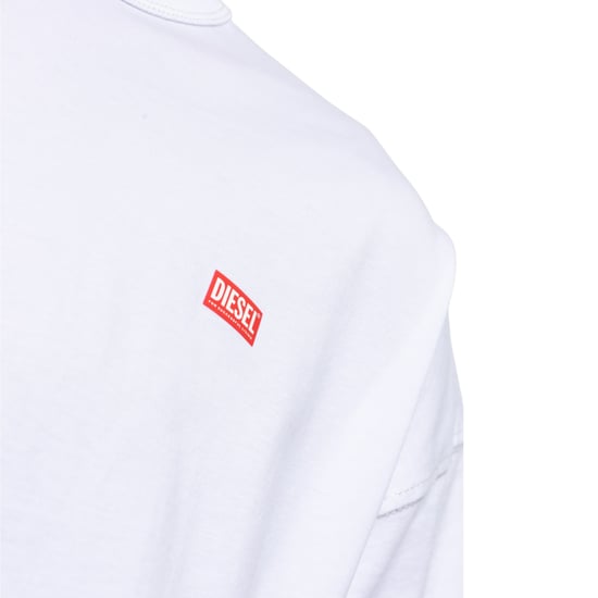 Diesel Mens T-Boxt-R30 T-Shirt Cotton Relaxed Summer Tee - Image 6