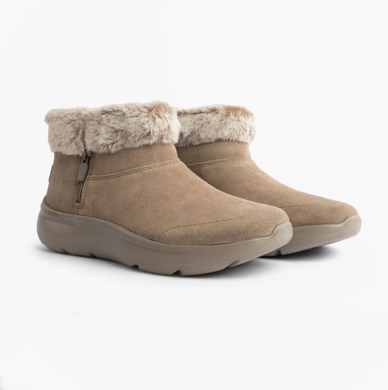 Skechers 144848/dktp On-the-go Encore - Snow-cappe Womens Boots Dark Taupe - Image 3