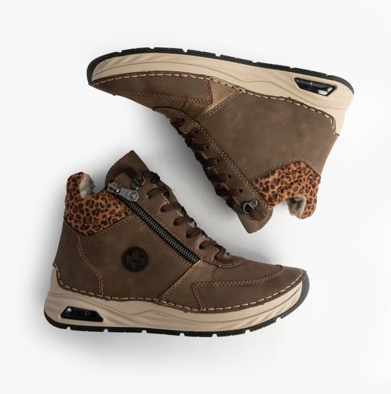 Rieker 44565-25 Womens Boots Brown - Image 2