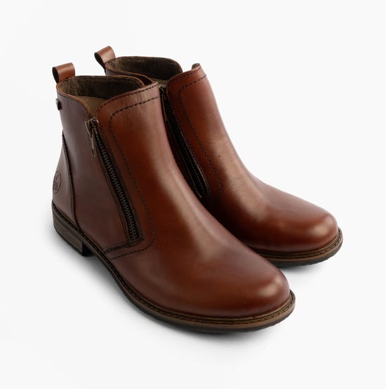 Rieker 74850-25 Womens Boots Brown - Image 2