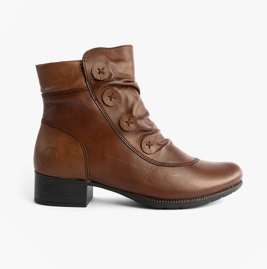 Rieker 78659-22 Womens Boots Brown - Image 1