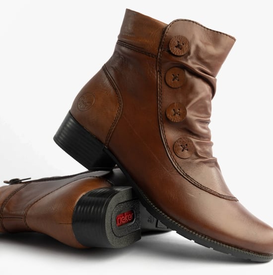 Rieker 78659-22 Womens Boots Brown - Image 6