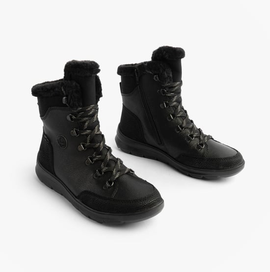 Rieker Z0000-00 Womens Boots Black - Image 2