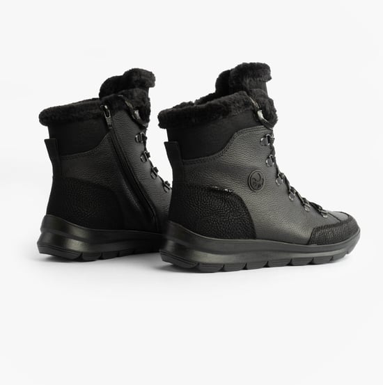 Rieker Z0000-00 Womens Boots Black - Image 5