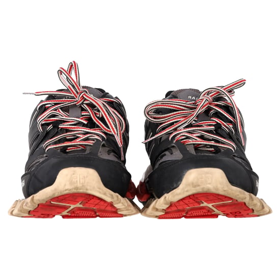 Balenciaga Track Sneakers in Zwarte Polyurethaan - Image 3