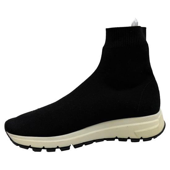 Prada Gebreide Sokken Sneakers in Zwarte Polyester - Image 5