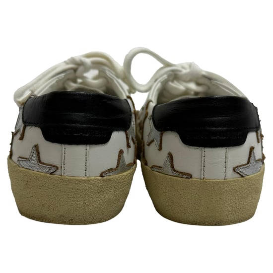 Saint Laurent SL/06 Ster Lage Sneakers in Witte Kalfsleer - Image 2