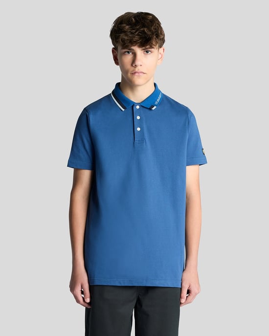 Tipped Logo Poloshirt - Image 1