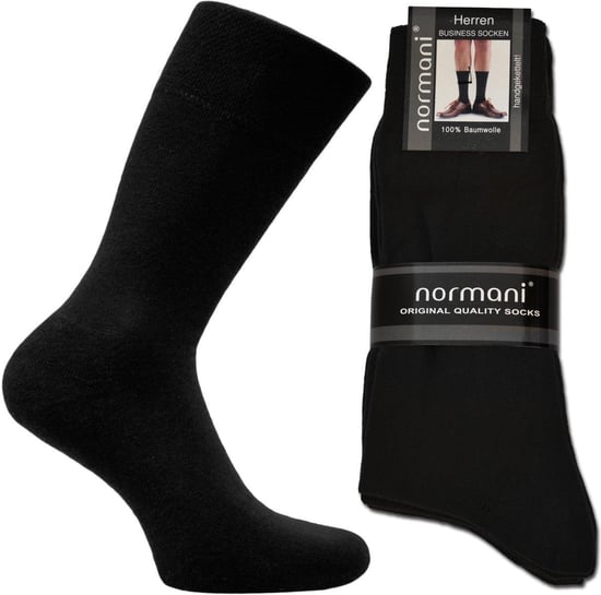 normani 10 paar herensokken zwart - Image 2