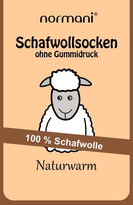 normani 3 paar sokken van schapenwol - Image 4