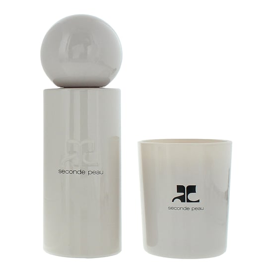 Courreges Seconde Peau Eau de Parfum 100ml + Candle 75g Gift Set Unisex - Image 2