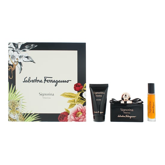 Salvatore Ferragamo Signorina Misteriosa Eau de Parfum 100ml, Eau de Parfum 10ml + Body Lotion 50ml Gift Set for Her - Image 1