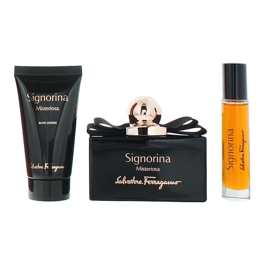 Salvatore Ferragamo Signorina Misteriosa Eau de Parfum 100ml, Eau de Parfum 10ml + Body Lotion 50ml Gift Set for Her - Image 2