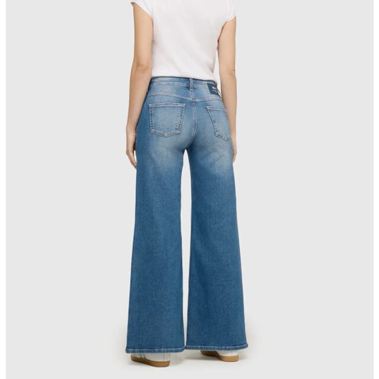 MAC Wide flare blue denim - Image 3