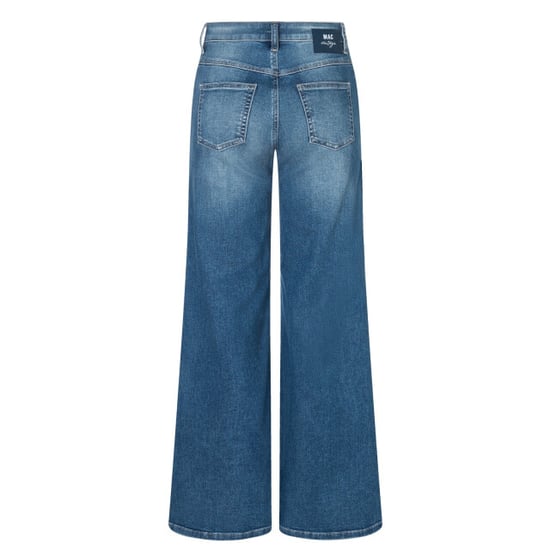 MAC Wide flare blue denim - Image 4