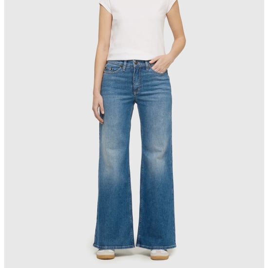 MAC Wide flare blue denim - Image 5