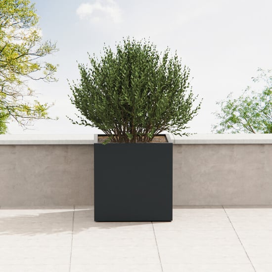 Herstera Garden Herstera-graden cube xl plantenbak vierkant metaal 80x80 cm - - Image 4