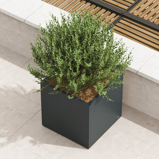 Herstera Garden Herstera-graden cube xl plantenbak vierkant metaal 80x80 cm - - Image 5
