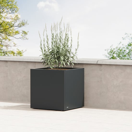 Herstera Garden Herstera-graden cube m plantenbak vierkant metaal 60x60 cm - - Image 4