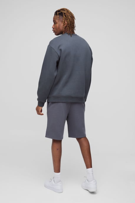 Tall Loose Fit Mid Length BM Signature Shorts - Image 2