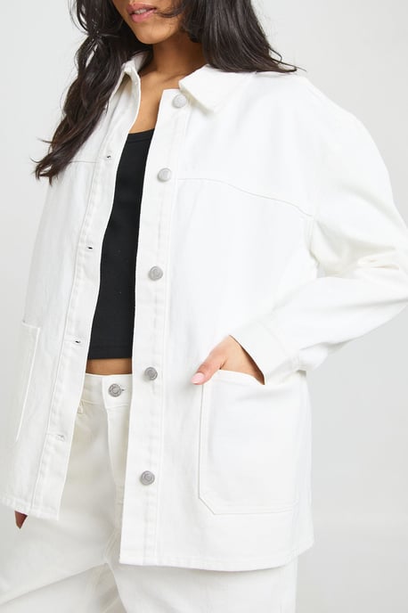 Denim Shacket - Image 3