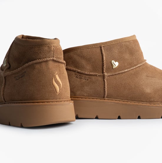 Skechers 167848/csnt Keepsakes Cozy - Cozy Mini Womens Boots Chestnut - Image 4
